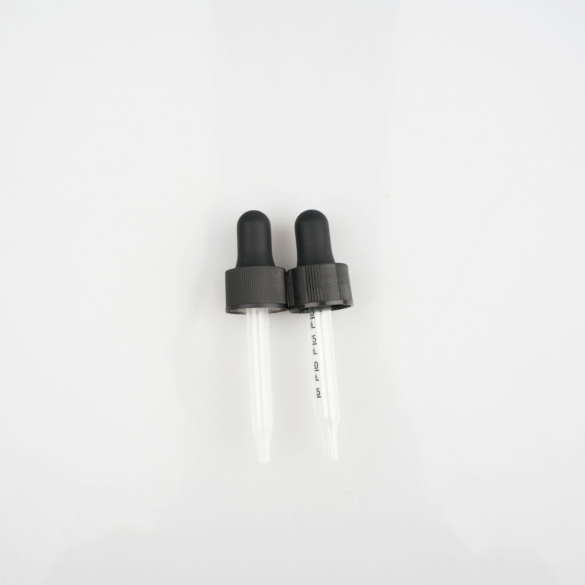 18-410 Dropper Cap with 65mm Length Plastic Pipette