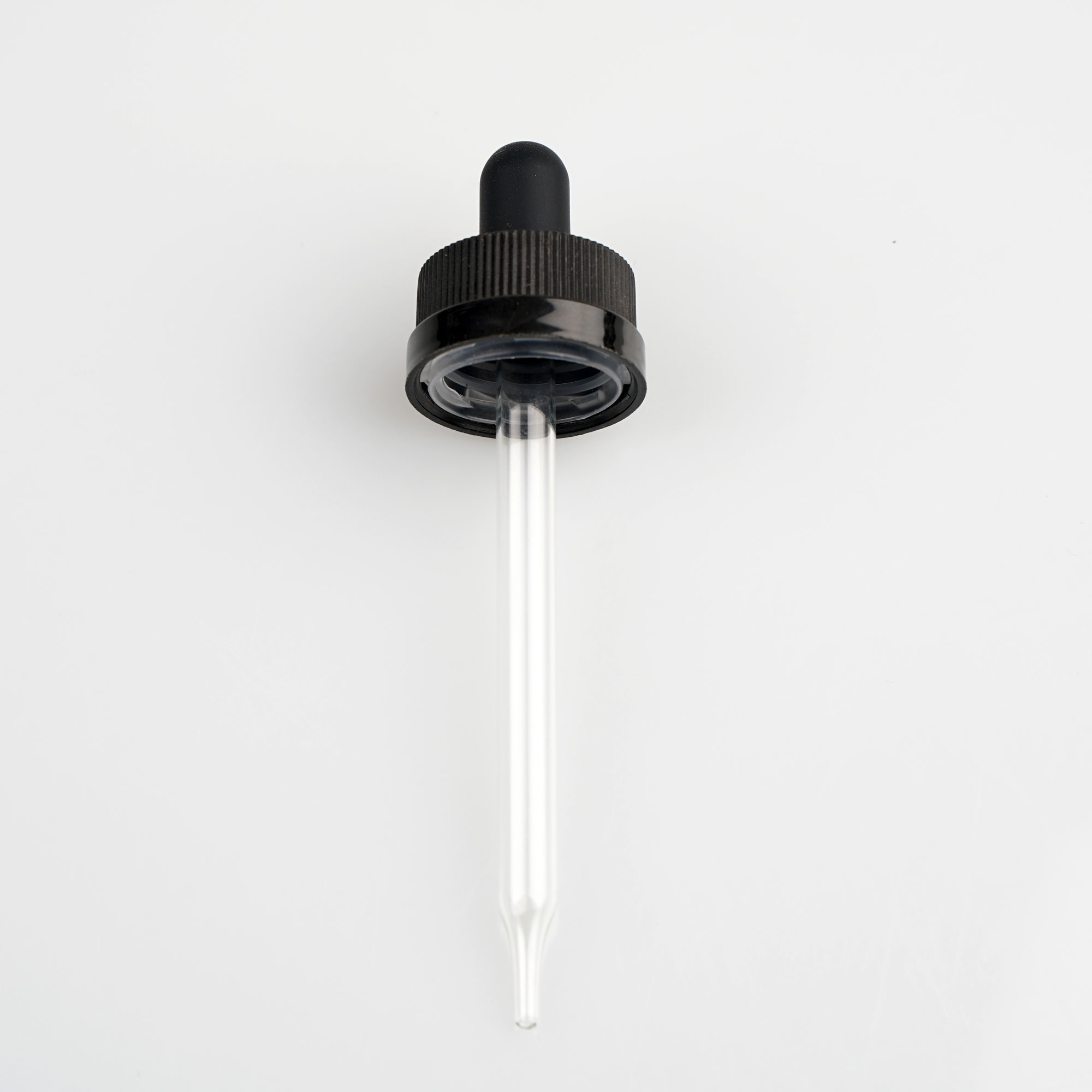 22-400 Child Resistant Dropper Cap with 108mm 109mm Length Plastic Pipette