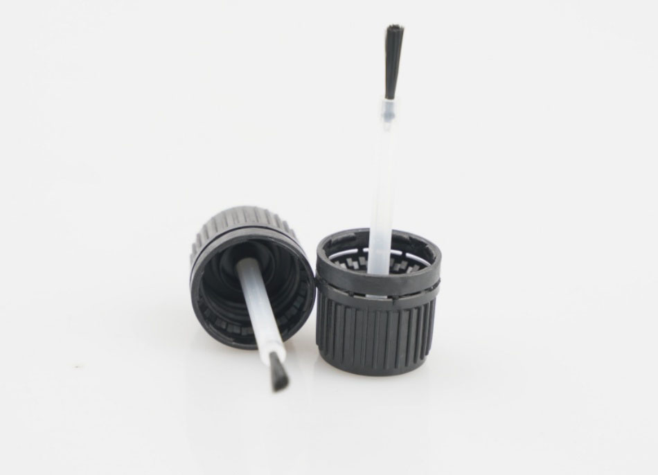 Tamper Evident brush applicator cap