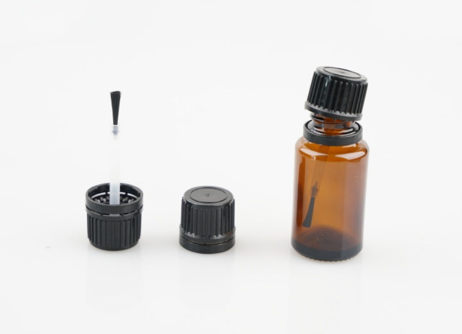 Tamper Evident brush applicator cap