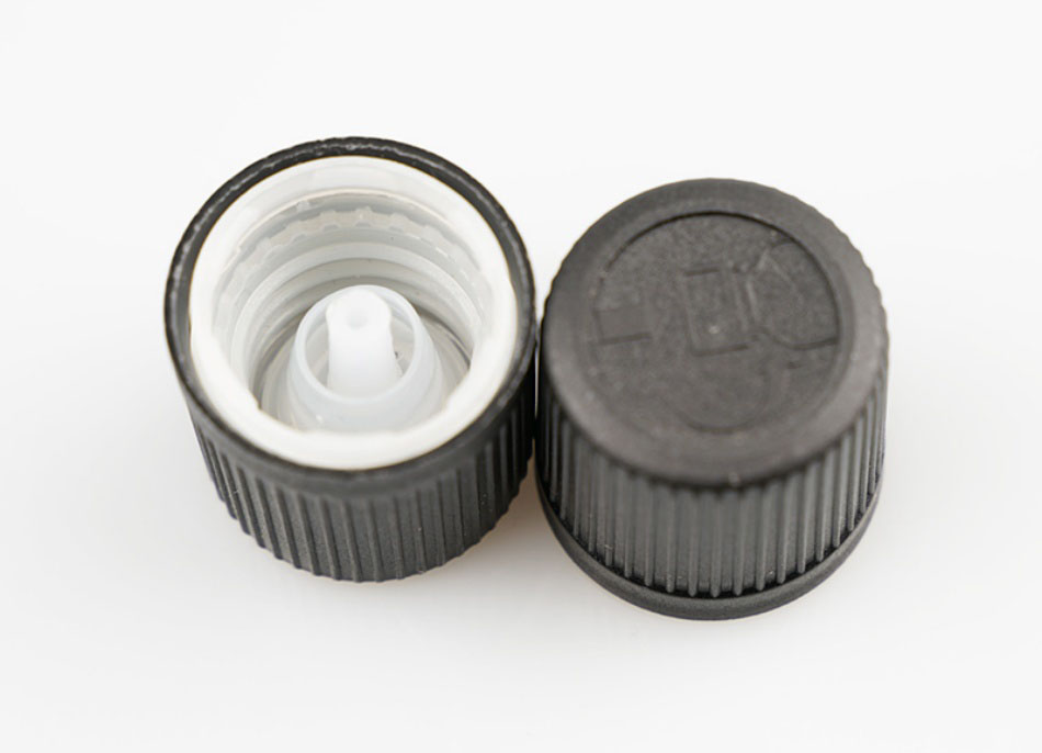Tamper Evident Child Resistant Essential Oil Cap