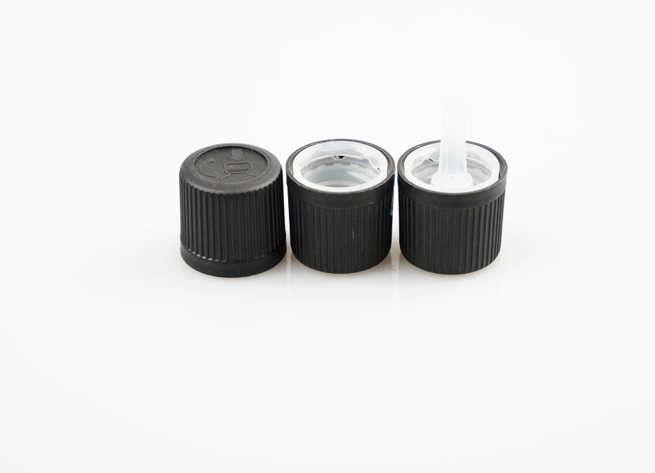 Tamper Evident Child Resistant Essential Oil Cap