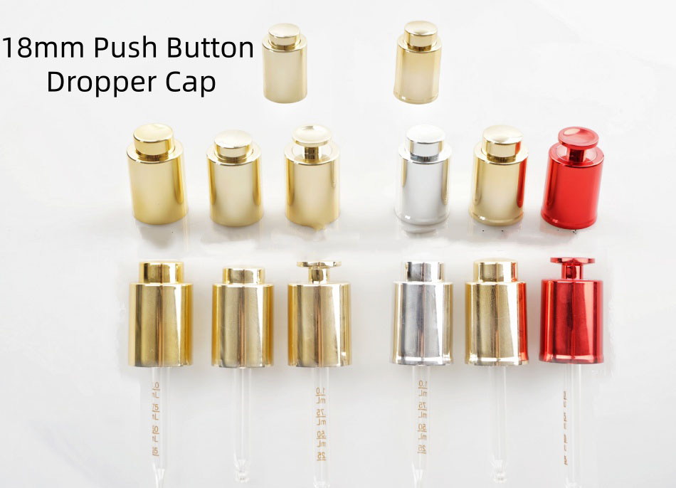 18mm Push Button Dropper Cap