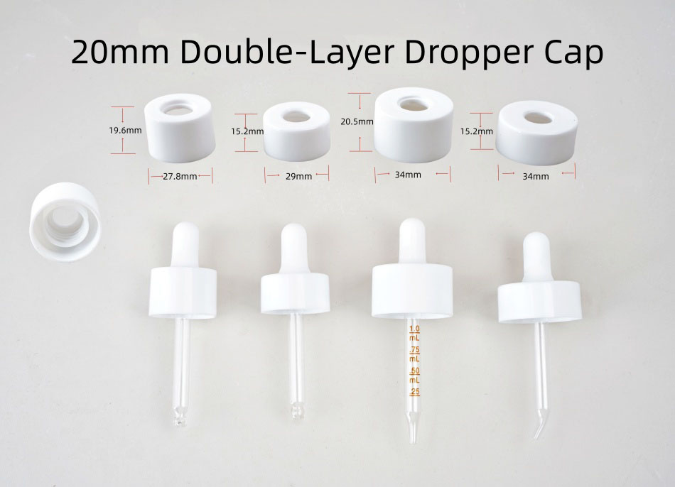20mm Double-Layer Dropper Cap