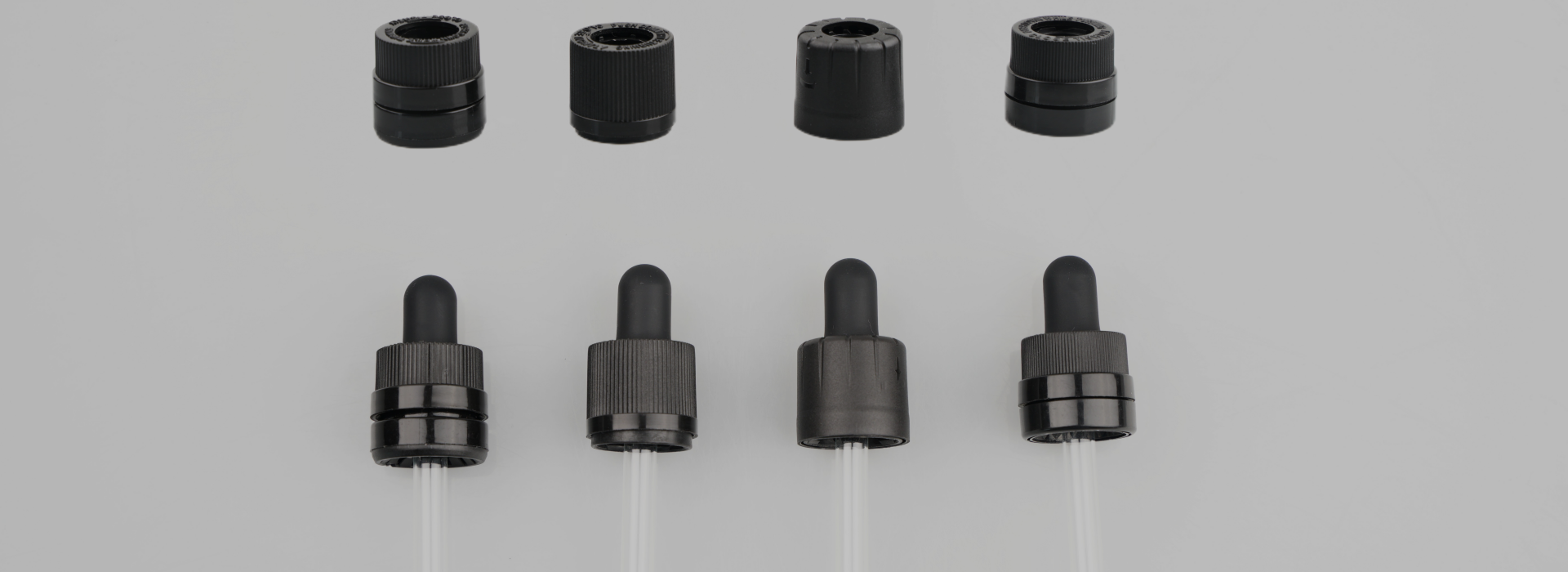 Tamper Evident Child Resistant Dropper Cap