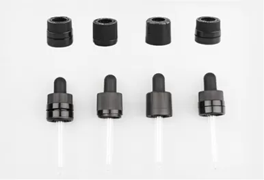 Tamper Evident Child Resistant Dropper Cap